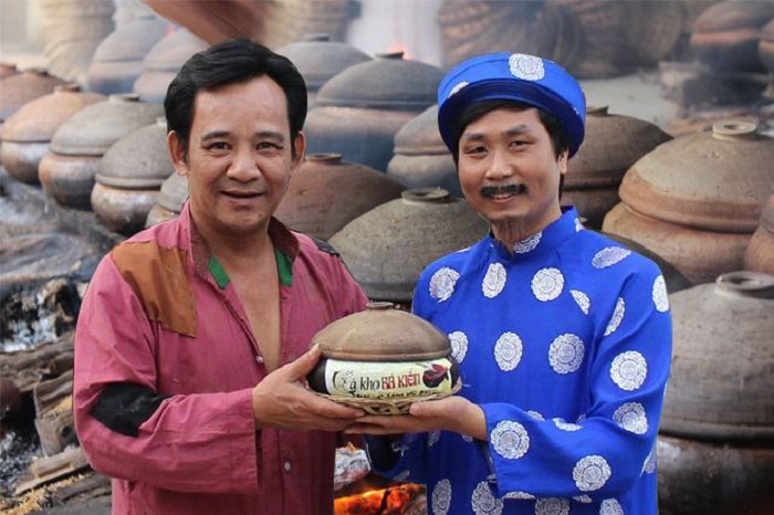 Nghệ sĩ Quang Tèo cũng là khách hàng thân thiết của cá kho Bá Kiến 