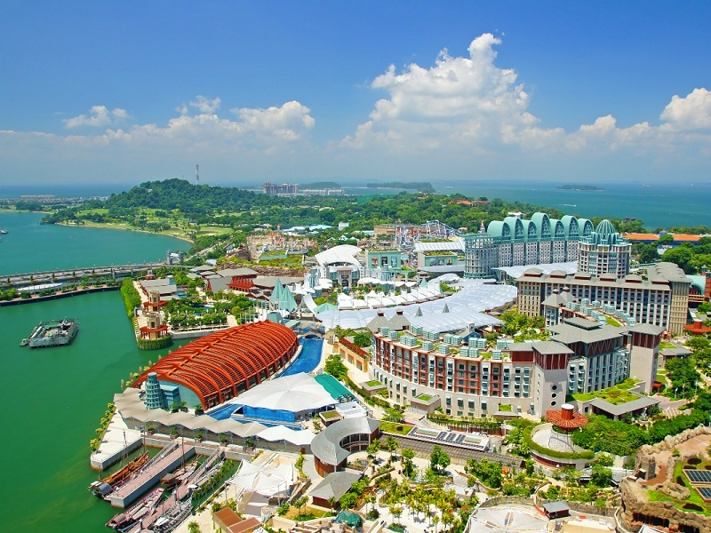 Đảo Sentosa, Singapore (Ảnh: national graphic)